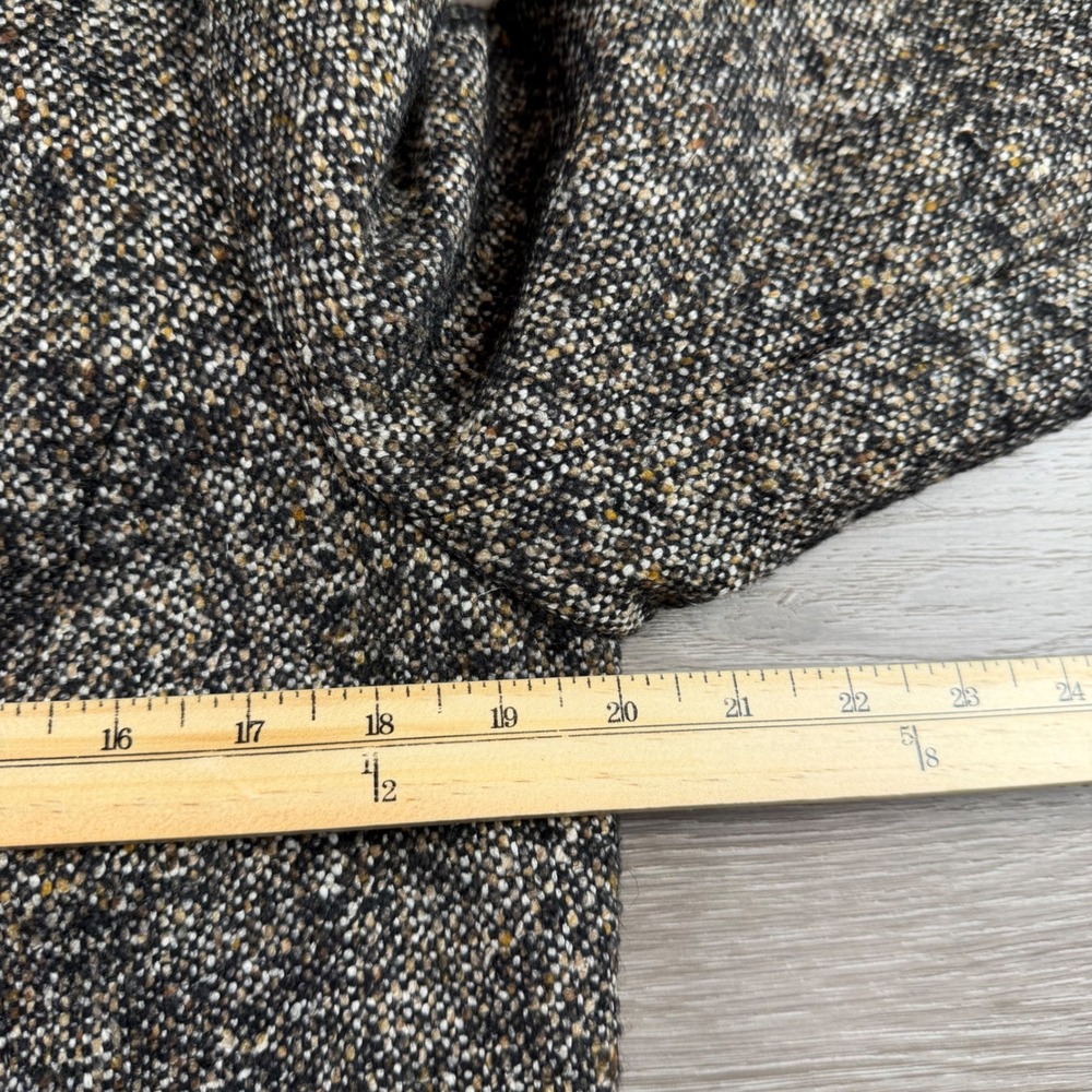 Magaschoni Women Jacket Tweed Wool Silk Blend Chameau Combo 14 - Picture 7 of 10